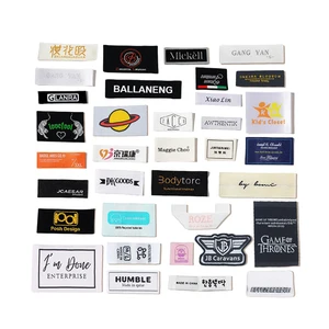 Textillabel Mit Eigenem Logo: 7 Experten Tipps 3 Textillabel mit eigenem Logo als Beispiel für Textiletiketten-Herstellung mit Hängeetikett, Größenetikett und Aufnäheranwendung