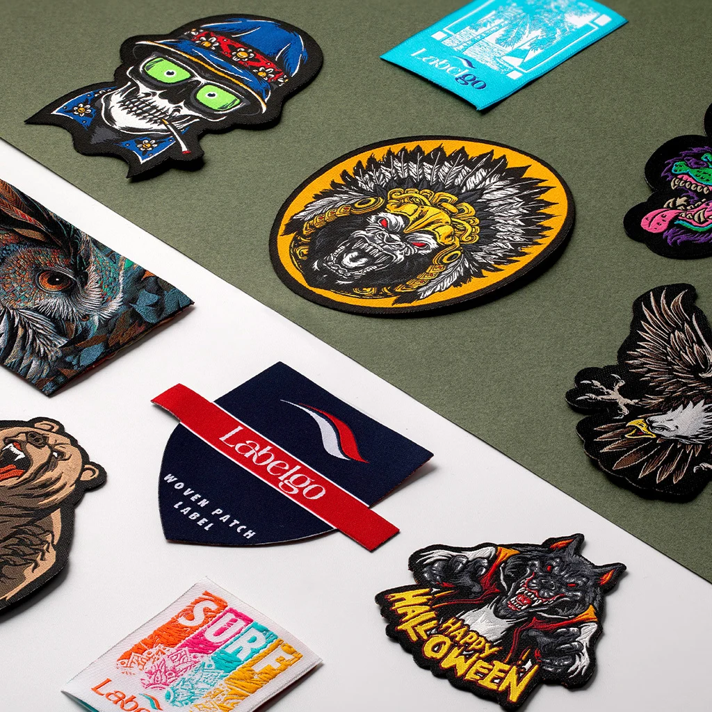 Aufnäher & Patches Sortimentsübersicht – gefertigt von LabelGo